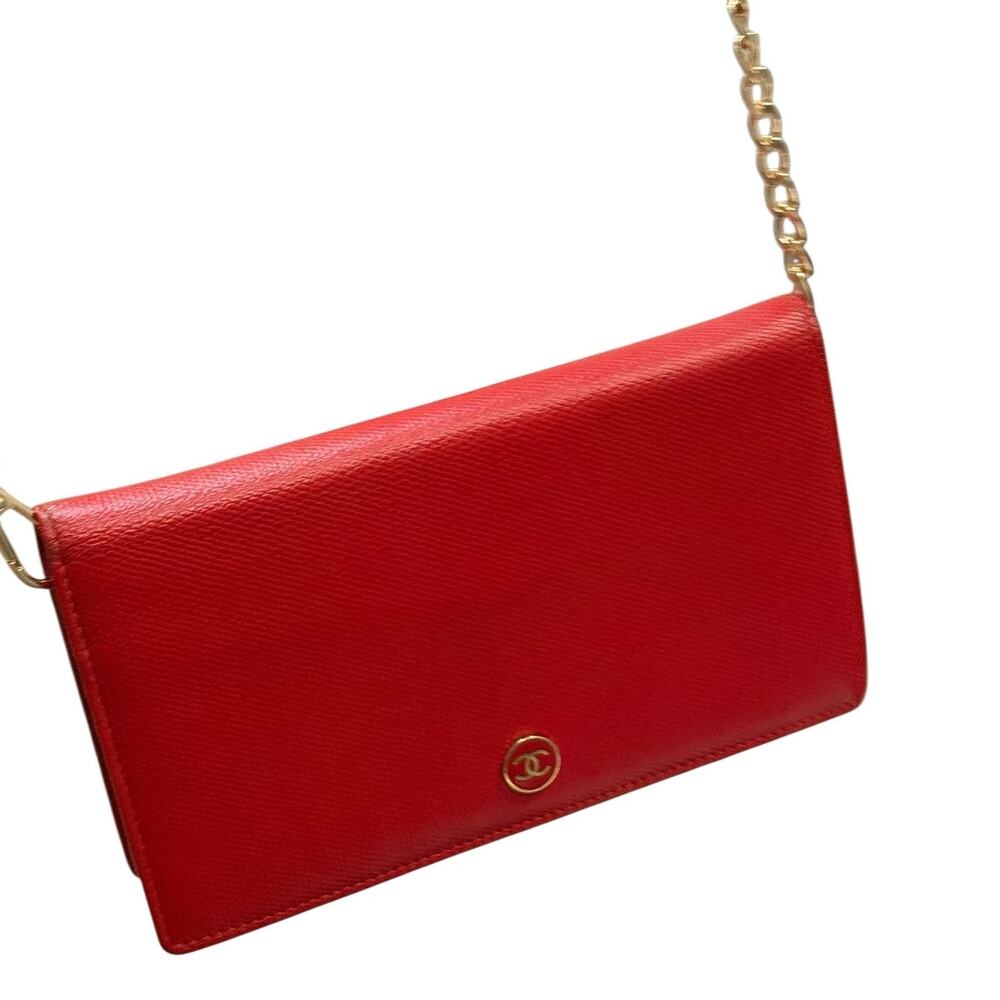 Chanel Red Caviar Long Flap Wallet - Picture 10 of 13
